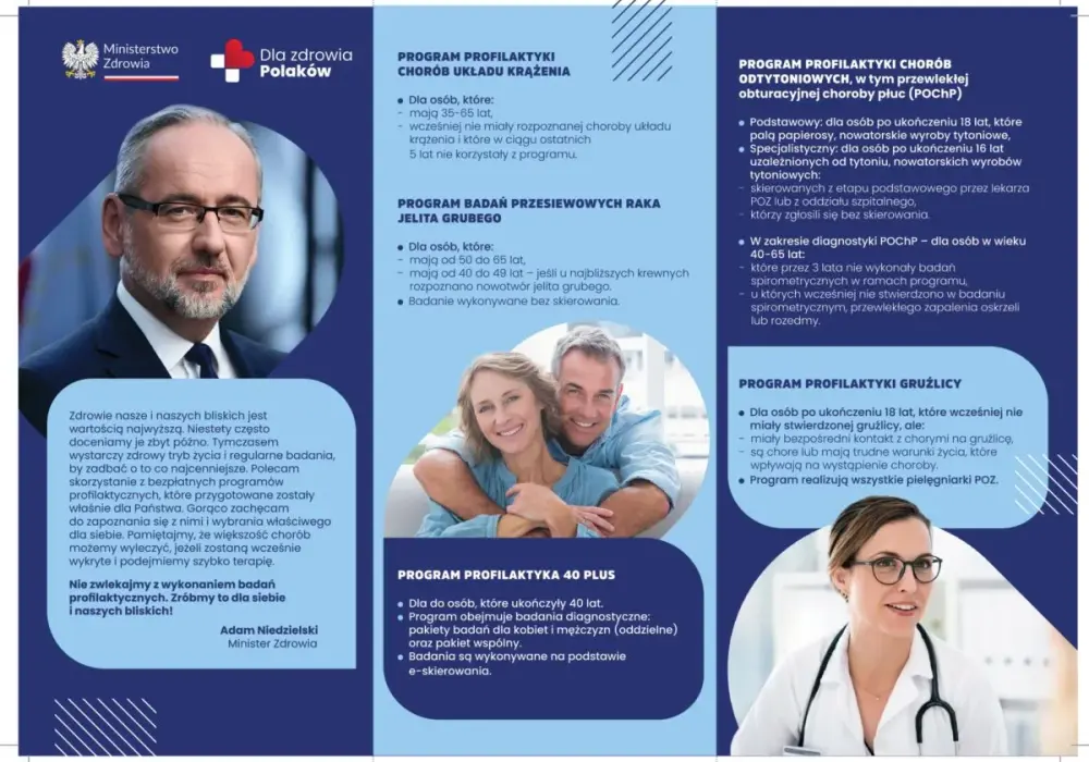 Badania przesiewowe - Jakie programy NFZ wybrać dla siebie?