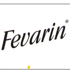 Logo Fevarin z symbolem ® na białym tle.