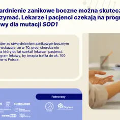 Nowy lek na stwardnienie zanikowe boczne z mutacją SOD1 to nadzieja. Lekarze i pacjenci czekają na program lekowy. #stozycALS