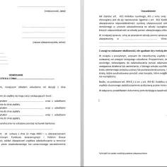 Odwołanie od decyzji ZUS. Dokument zawiera uzasadnienie roszczenia o wypłatę odszkodowania i zadośćuczynienia.